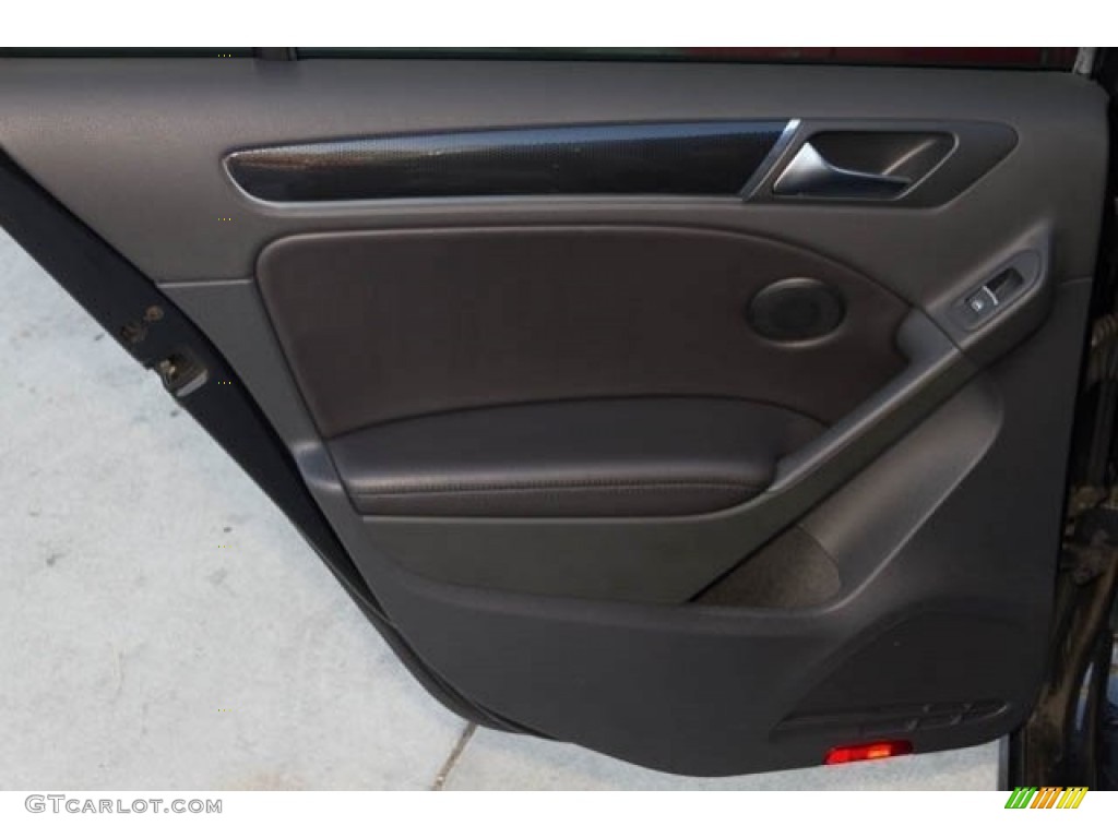 2013 GTI 4 Door Autobahn Edition - Deep Black Pearl Metallic / Titan Black photo #23