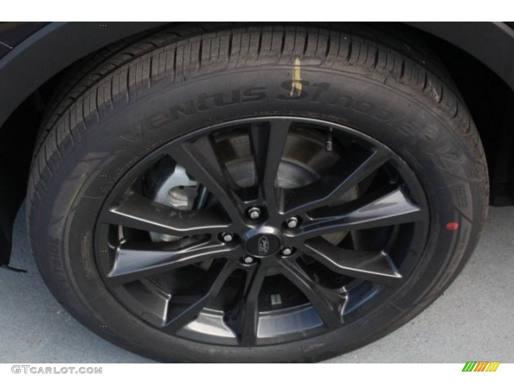 2018 Explorer XLT - Shadow Black / Ebony Black photo #4