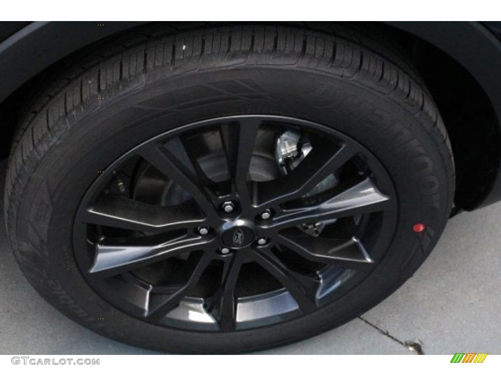2018 Explorer XLT - Shadow Black / Ebony Black photo #10
