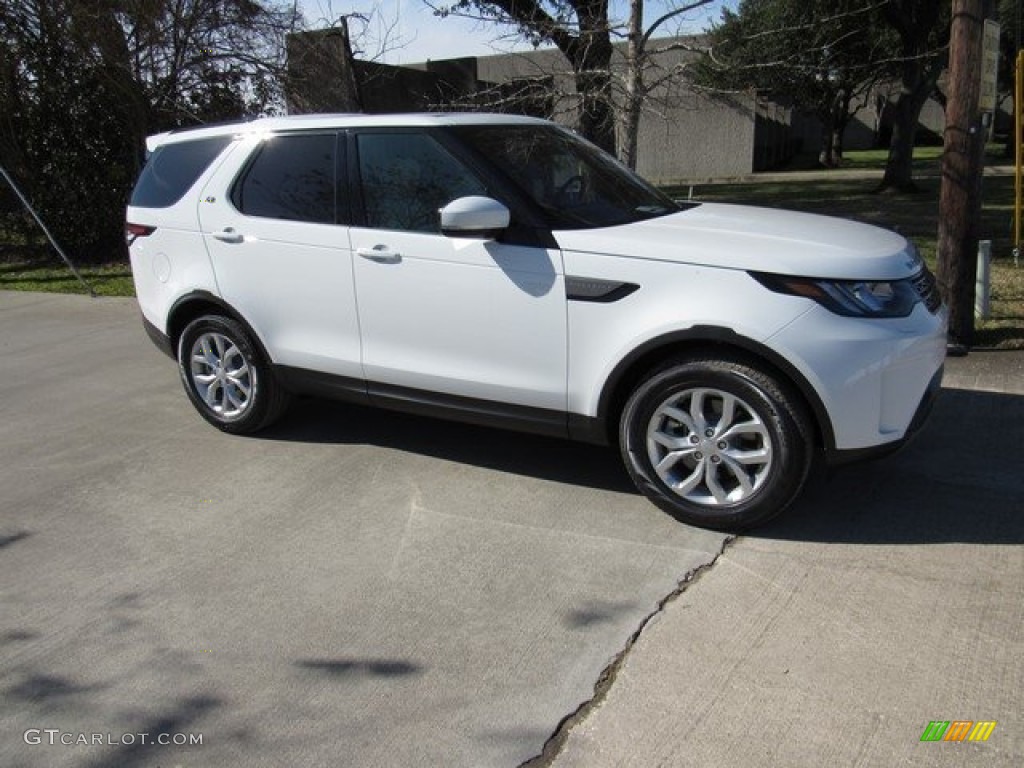 Fuji White Land Rover Discovery