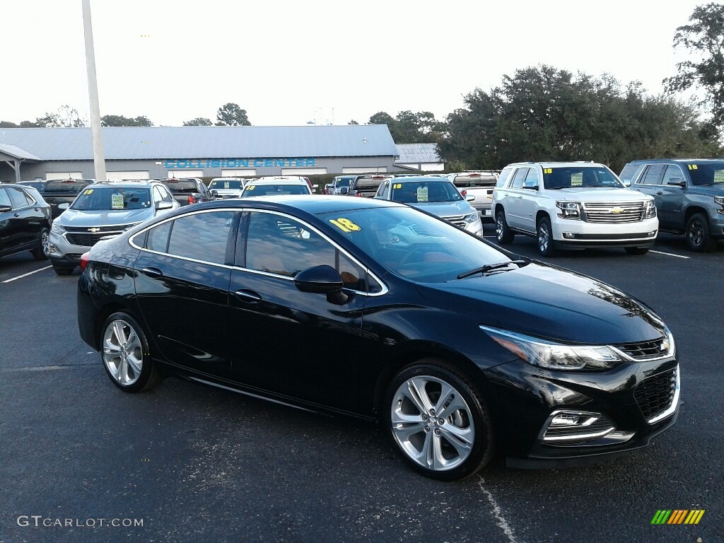 Mosaic Black Metallic 2018 Chevrolet Cruze Premier Exterior Photo #124753550