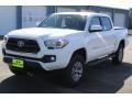 2017 Super White Toyota Tacoma SR5 Double Cab  photo #3