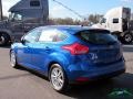 2018 Lightning Blue Ford Focus SE Hatch  photo #3