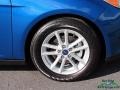 2018 Lightning Blue Ford Focus SE Hatch  photo #9
