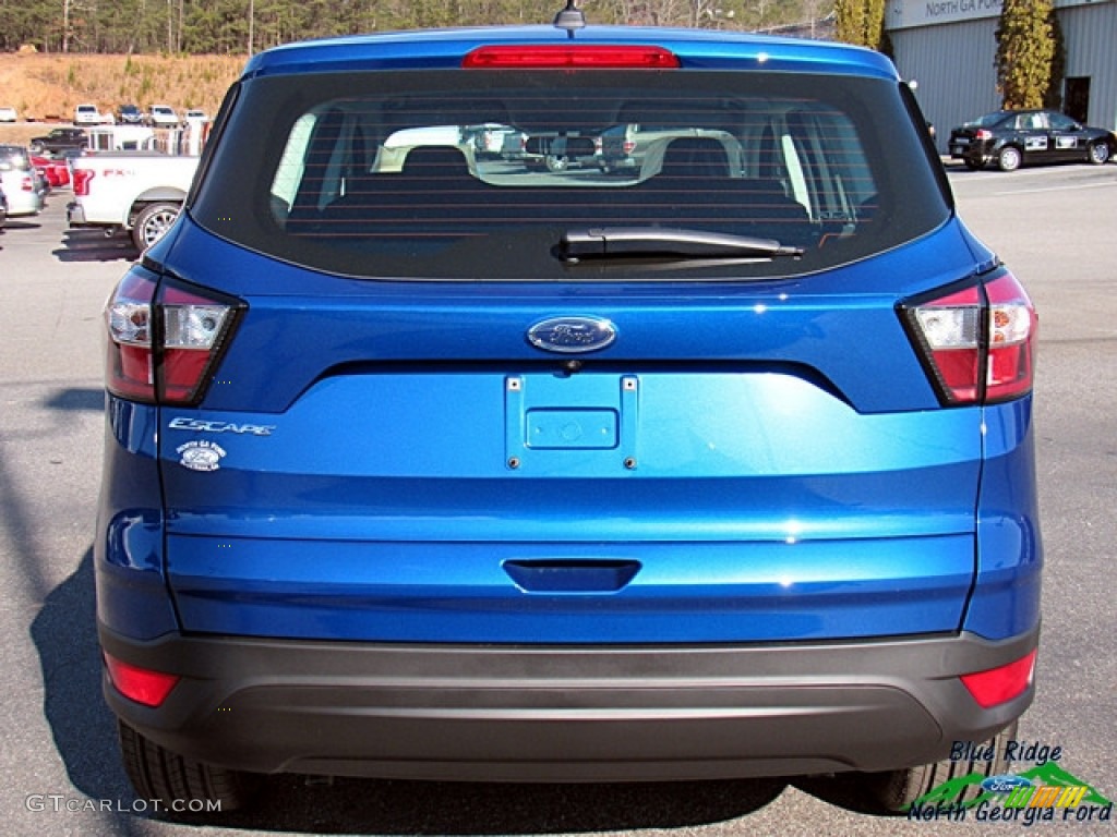 2018 Escape S - Lightning Blue / Charcoal Black photo #4