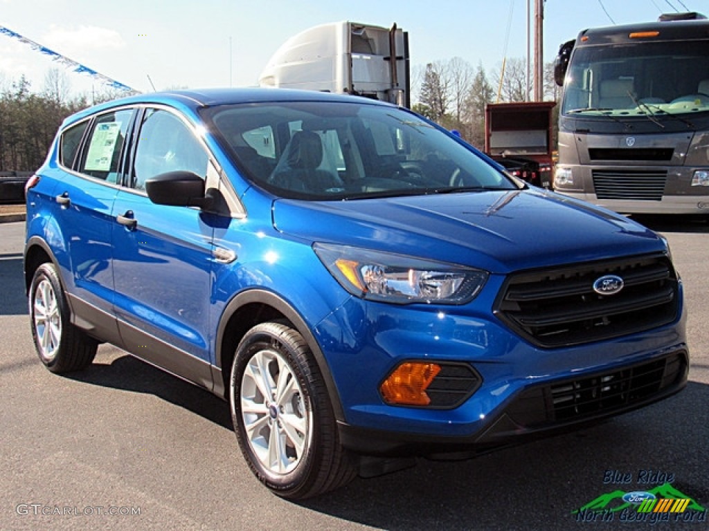 2018 Escape S - Lightning Blue / Charcoal Black photo #7