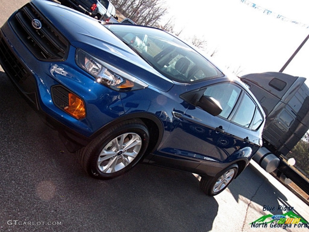 2018 Escape S - Lightning Blue / Charcoal Black photo #30