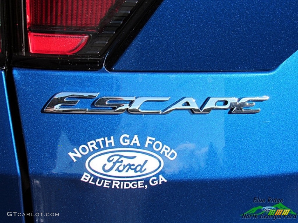 2018 Escape S - Lightning Blue / Charcoal Black photo #34
