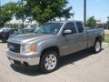 Steel Gray Metallic - Sierra 1500 SLT Extended Cab 4x4 Photo No. 3