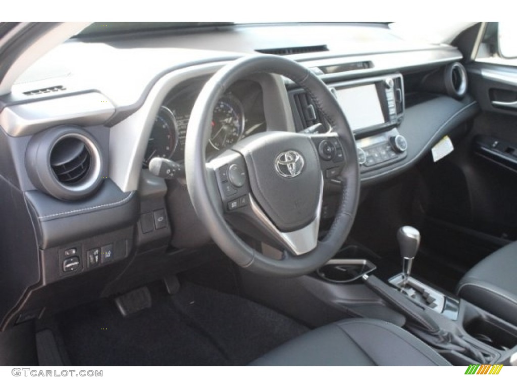 2018 RAV4 Limited - Black Current Metallic / Black photo #12