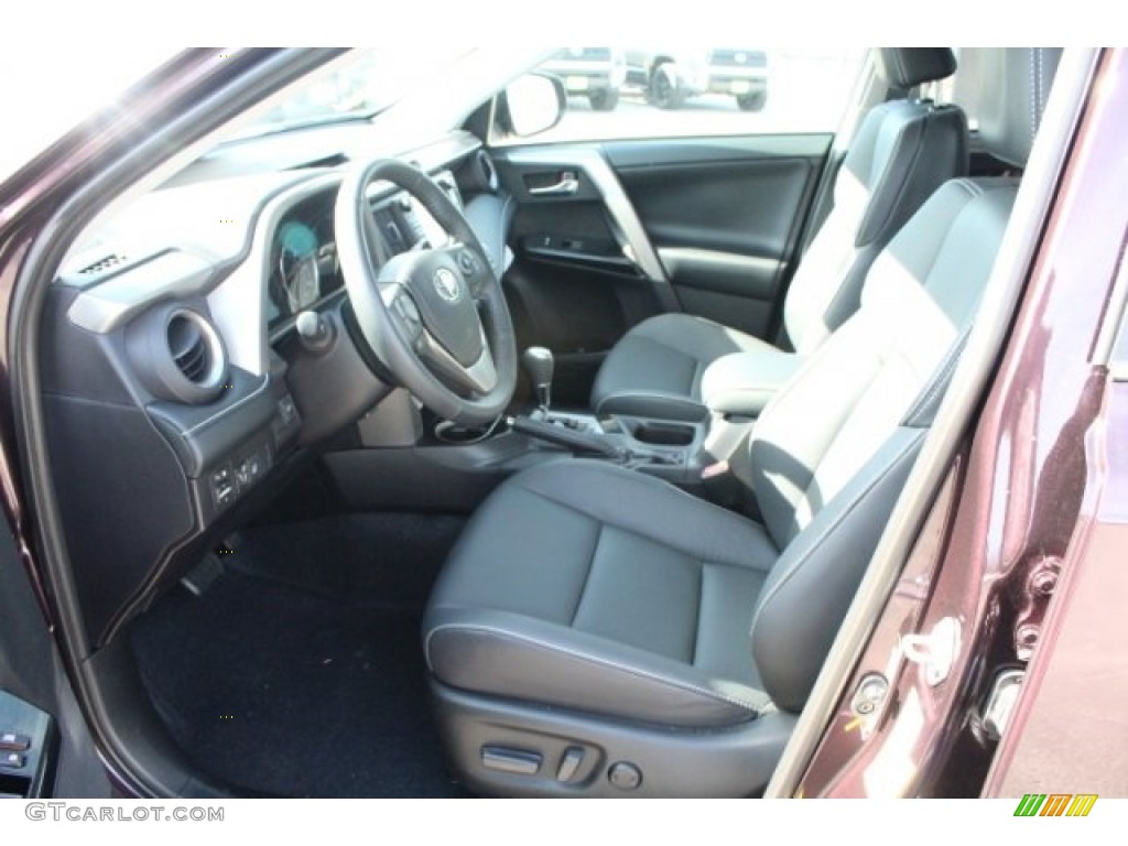 2018 RAV4 Limited - Black Current Metallic / Black photo #13