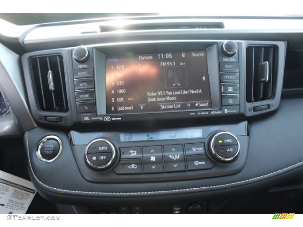 2018 RAV4 Limited - Black Current Metallic / Black photo #16