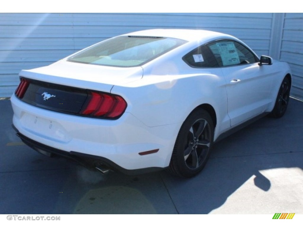 2018 Mustang EcoBoost Fastback - Oxford White / Ceramic photo #9