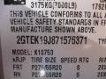 Steel Gray Metallic - Sierra 1500 SLT Extended Cab 4x4 Photo No. 36