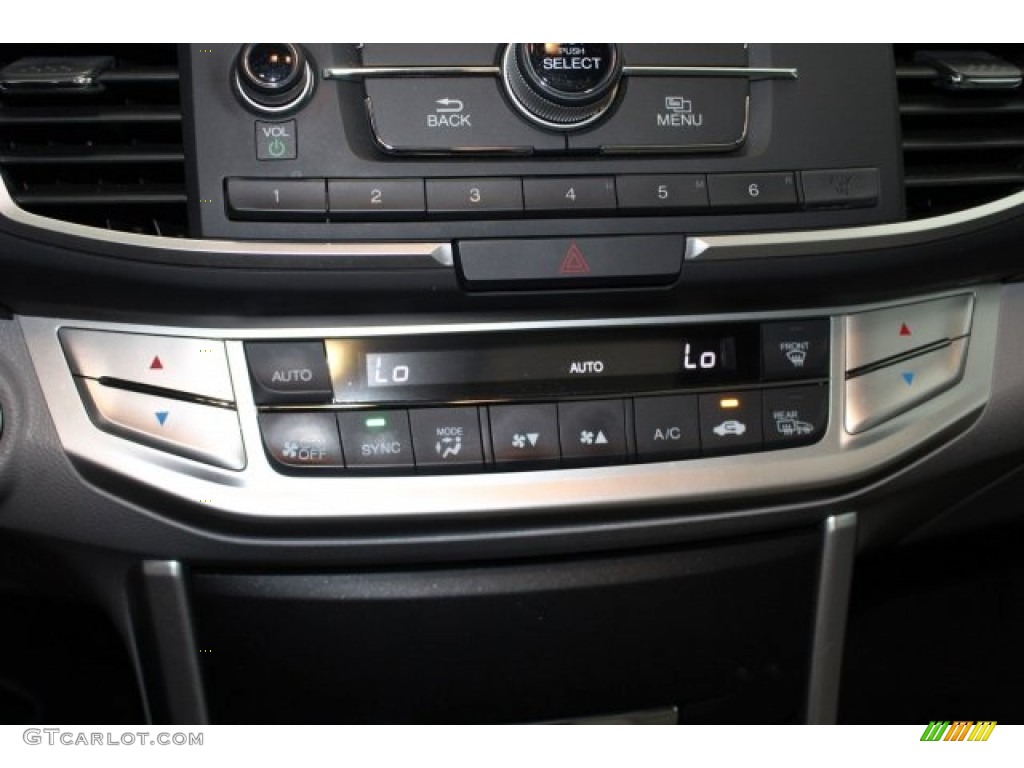 2014 Accord EX Sedan - Obsidian Blue Pearl / Gray photo #25