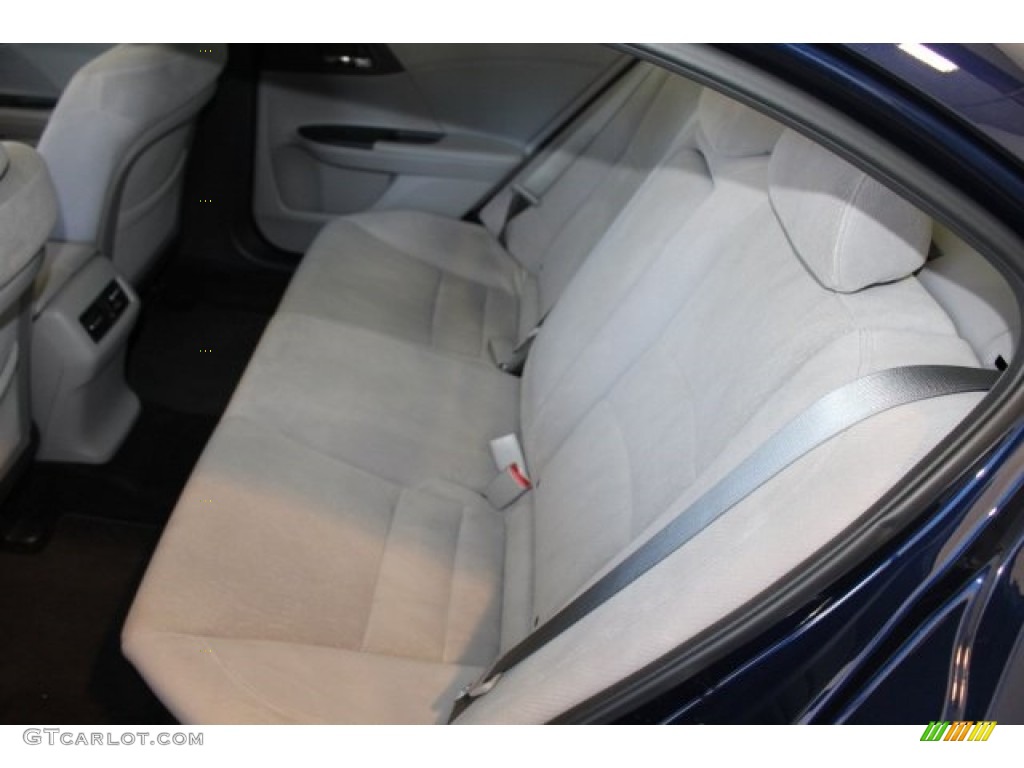 2014 Accord EX Sedan - Obsidian Blue Pearl / Gray photo #30