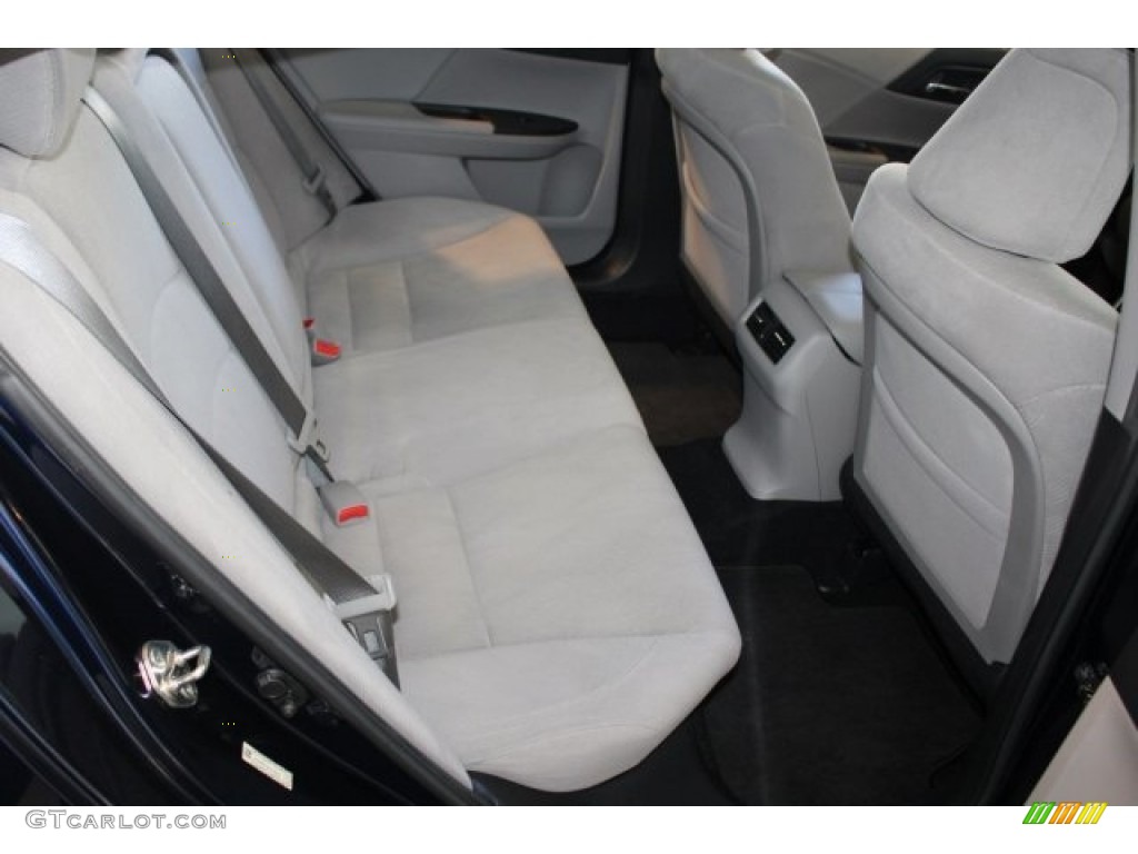 2014 Accord EX Sedan - Obsidian Blue Pearl / Gray photo #33