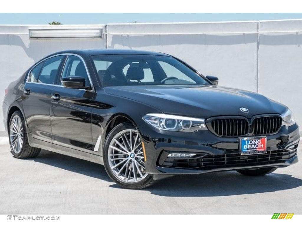 2018 5 Series 530i Sedan - Jet Black / Black photo #12