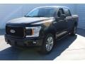 2018 Shadow Black Ford F150 XL SuperCrew 4x4  photo #3