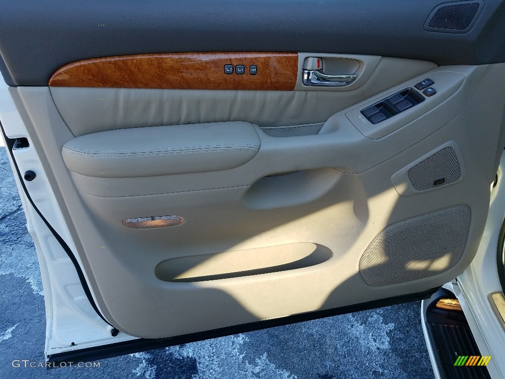 2005 GX 470 - Blizzard White Pearl / Ivory photo #12