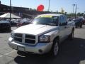 Bright Silver Metallic - Dakota SLT Club Cab 4x4 Photo No. 16