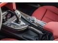 2018 BMW 4 Series Coral Red Interior Transmission Photo