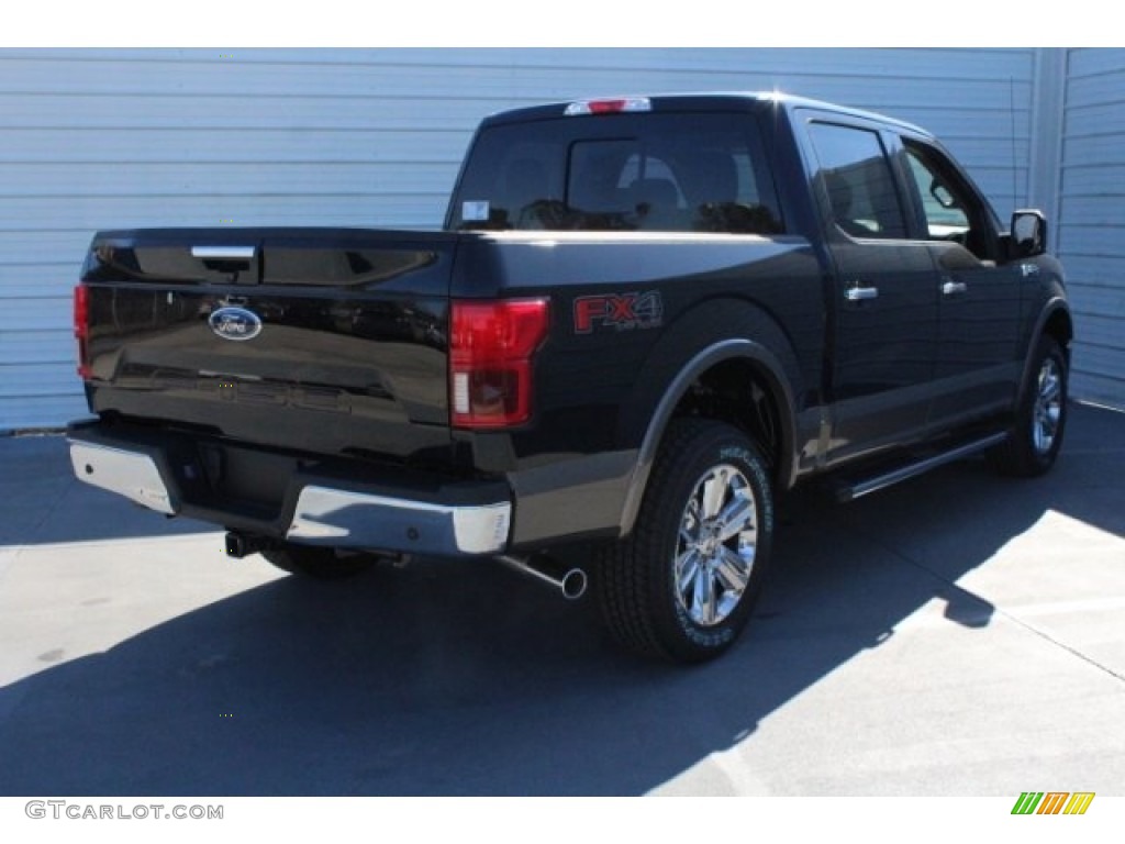 2018 F150 Lariat SuperCrew 4x4 - Shadow Black / Black photo #11