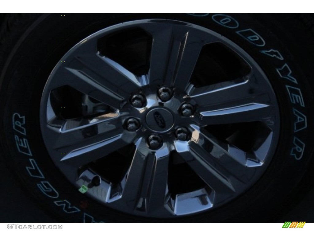 2018 F150 Lariat SuperCrew 4x4 - Shadow Black / Black photo #13