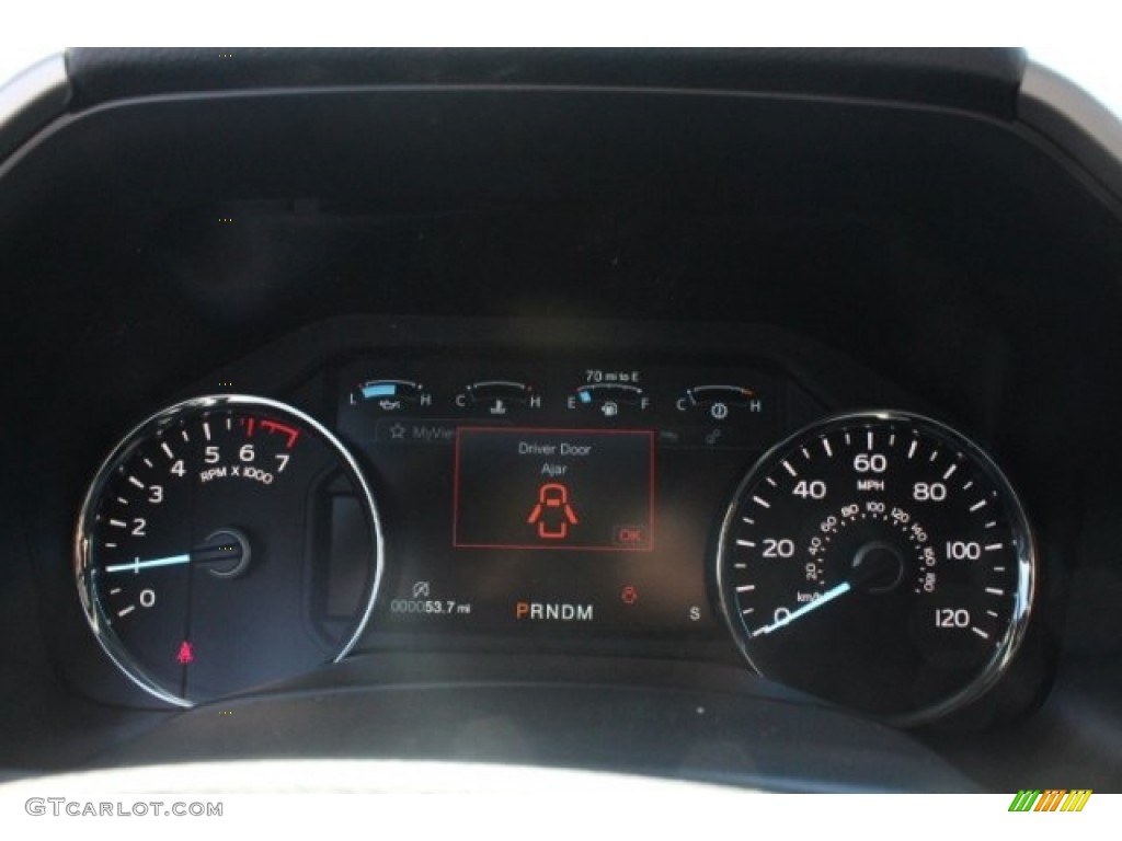 2018 F150 Lariat SuperCrew 4x4 - Shadow Black / Black photo #24