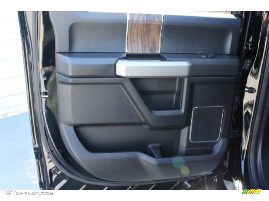 2018 F150 Lariat SuperCrew 4x4 - Shadow Black / Black photo #27