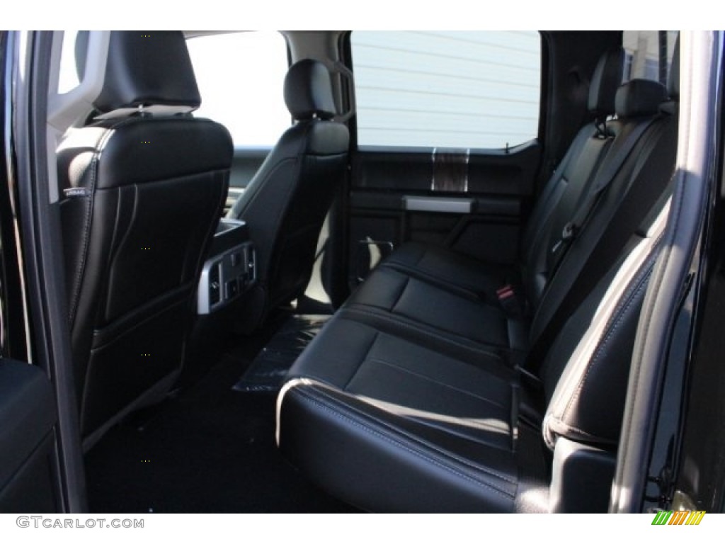 2018 F150 Lariat SuperCrew 4x4 - Shadow Black / Black photo #28