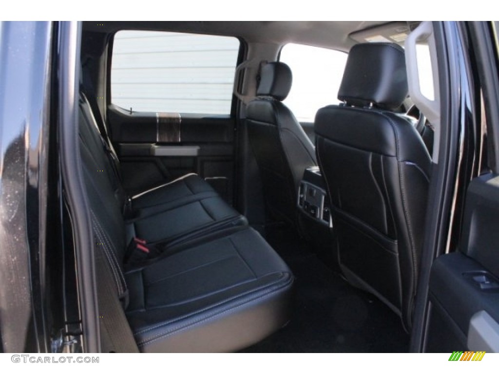 2018 F150 Lariat SuperCrew 4x4 - Shadow Black / Black photo #33