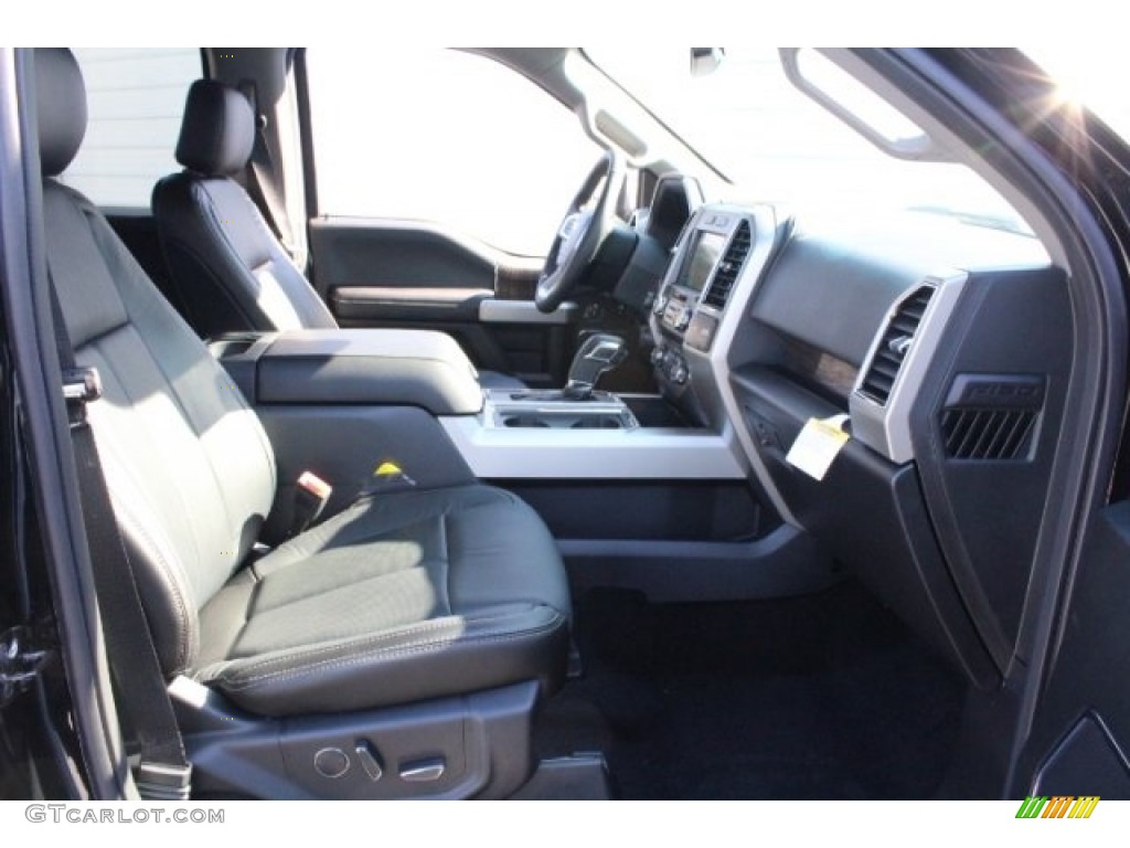 2018 F150 Lariat SuperCrew 4x4 - Shadow Black / Black photo #36