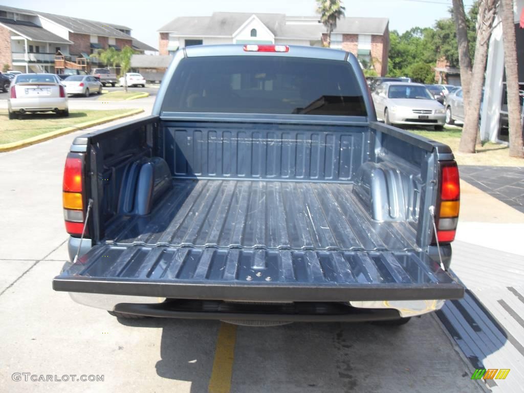 2006 Sierra 1500 SL Crew Cab - Stealth Gray Metallic / Pewter photo #3