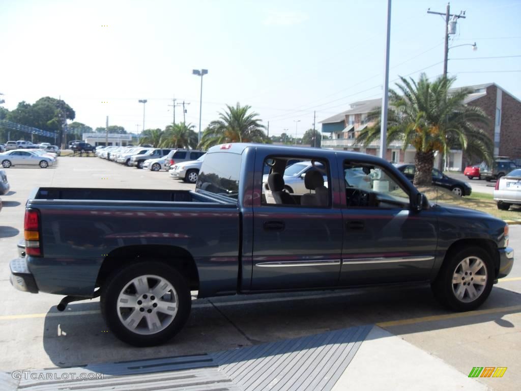 2006 Sierra 1500 SL Crew Cab - Stealth Gray Metallic / Pewter photo #4