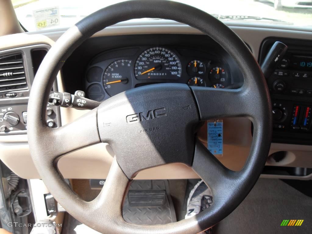 2006 Sierra 1500 SL Crew Cab - Stealth Gray Metallic / Pewter photo #6