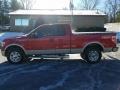 Red Candy Metallic 2010 Ford F150 Lariat SuperCab 4x4