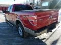 2010 Red Candy Metallic Ford F150 Lariat SuperCab 4x4  photo #3