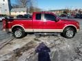 2010 Red Candy Metallic Ford F150 Lariat SuperCab 4x4  photo #9