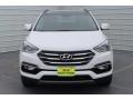 2018 Pearl White Hyundai Santa Fe Sport   photo #2