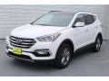 2018 Pearl White Hyundai Santa Fe Sport   photo #3