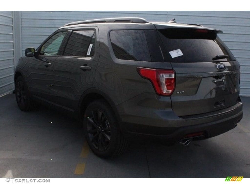 2018 Explorer XLT - Magnetic Metallic / Ebony Black photo #7