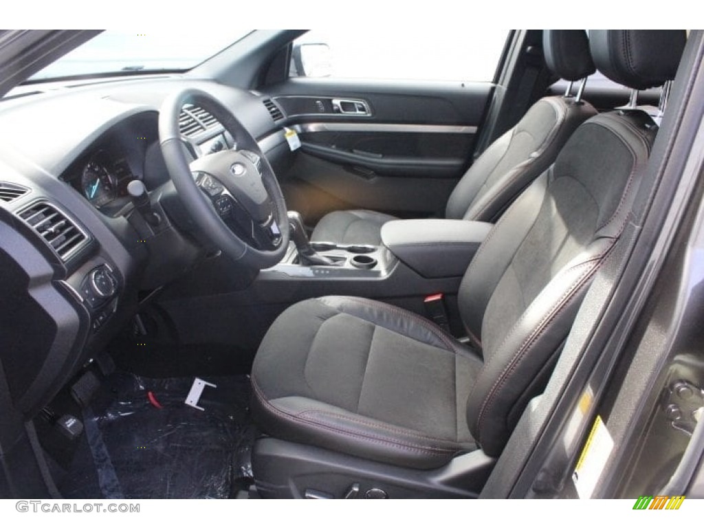 2018 Explorer XLT - Magnetic Metallic / Ebony Black photo #14
