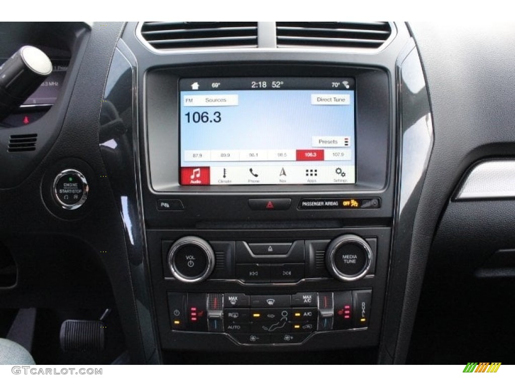 2018 Explorer XLT - Magnetic Metallic / Ebony Black photo #18