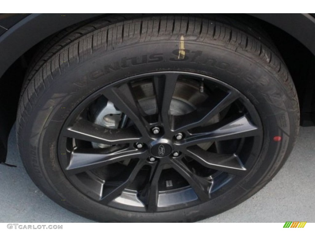 2018 Explorer XLT - Shadow Black / Ebony Black photo #4
