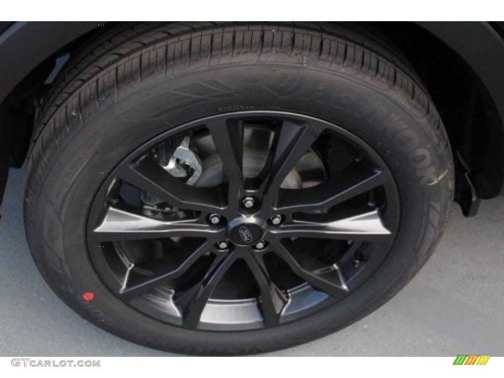 2018 Explorer XLT - Shadow Black / Ebony Black photo #9