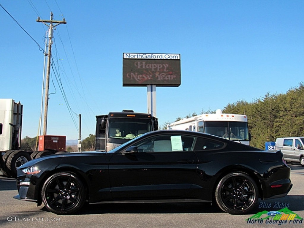 2018 Mustang GT Premium Fastback - Shadow Black / Ebony photo #2