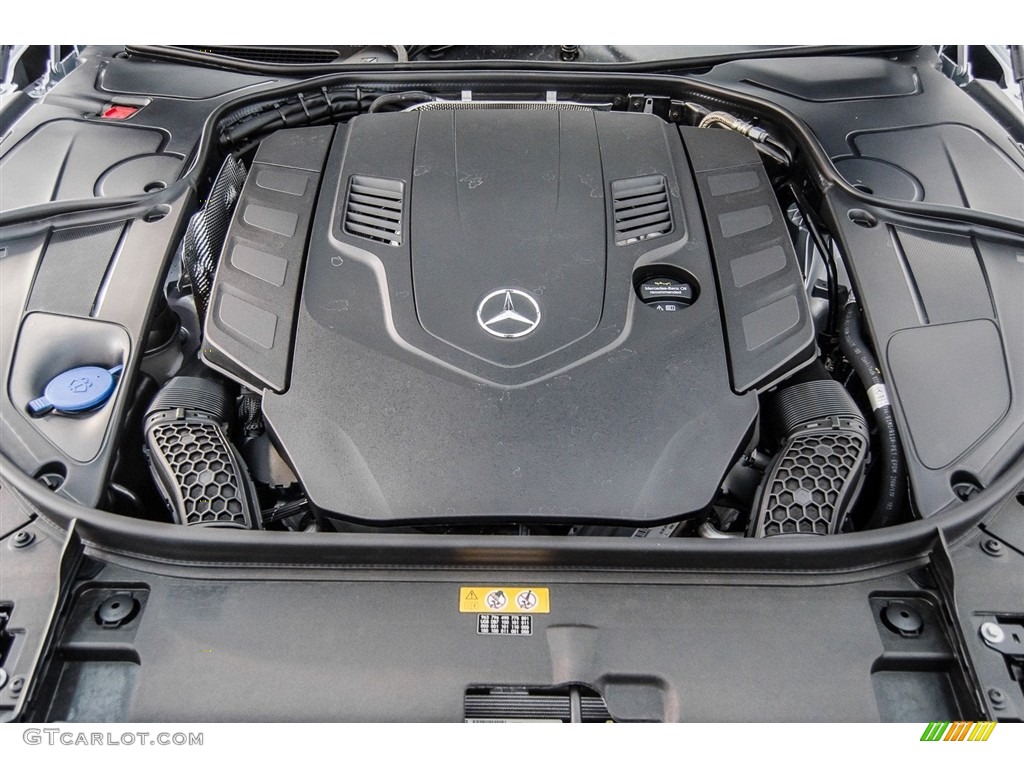 2018 Mercedes-Benz S 560 Sedan 4.0 Liter biturbo DOHC 32-Valve VVT V8 Engine Photo #124773140