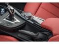 2018 BMW 3 Series Coral Red Interior Transmission Photo