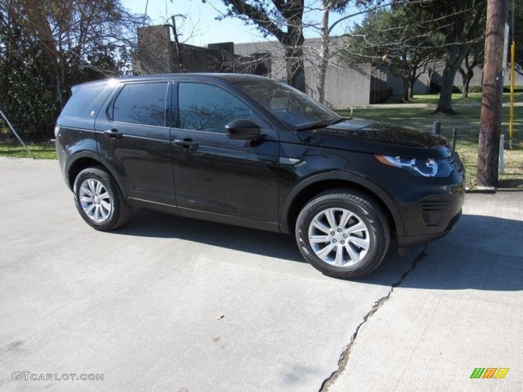 Santorini Black Metallic Land Rover Discovery Sport